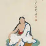 張大千（1899－1983）臨莫高窟羅漢像