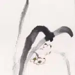 張大千（1899－1983）水仙