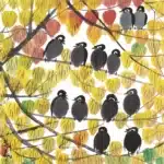 林風眠（1900－1991）依偎相伴