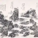 黃賓虹（1864－1955）山水十屏