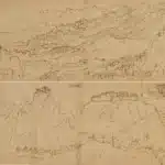 傅抱石（1904－1965）鋼筆寫生雙面畫稿