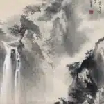 歐豪年（1935－2024）雲溪孤舟