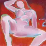 秦松（1932－2007）女體系列 浪漫