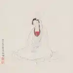 溥儒（溥心畬）（1896－1963）白描觀音