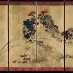 張大千（1899－1983）芳蘭幽香六曲書屏