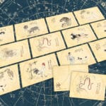 溥儒 十二生肖明信片 【一組十二張】
