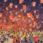 袁金塔（B.1949）天燈
