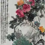 吳昌碩（1844－1927）水仙富貴圖