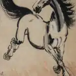 徐悲鴻（1895－1953）奔馬