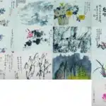 陳其銓（1917－2003）／黃鷗波（1917－2003）／井松嶺（1928－2012）／王獻亞（B.1925）／楊年耀（B.1923） ／王維安（B.1925）／蔡友（B.1947）／黃才松（B.1951）／賴玉嬌（1919－2017）／賴德雲 ／何水義／盧錫炯（B.1945）墨緣冊頁