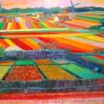 陳錦芳（B.1936）阿爾魯的鬱金香田園