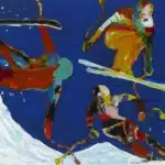 陳錦芳（B.1936）高山滑雪（2）