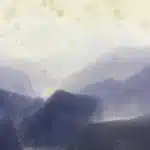席德進（1923－1981）山景
