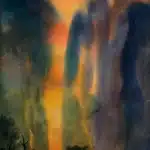 席德進（1923－1981）山景