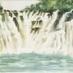 席德進（1923－1981）碧林飛瀑
