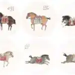 溥儒（溥心畬）（1896－1963）昭陵六駿圖