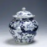 元 青花瓷戲馬甕