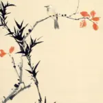 孫雲生（1918－2000）紅葉竹鳥